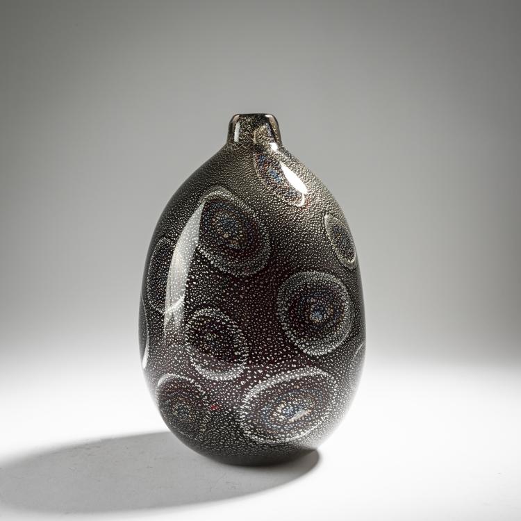 Bild 2 zu Objekt, 'A reazione policrome' vase, c. 1950, Giulio Radi, A.Ve.M., Murano, 164C 689
