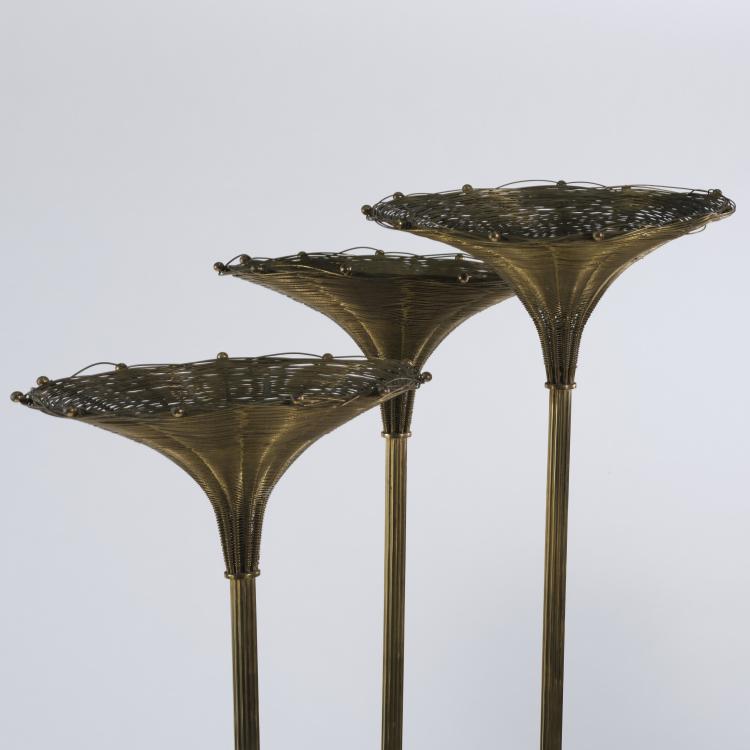 Bild 1 zu Objekt, Stehleuchte, um 1965, Maison Bagu&egrave;s, Paris (zugeschrieben), 163C 412