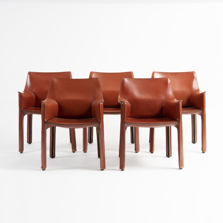 Bild 5 zu Objekt, Ten 'Cab Chairs' - '413', 1979, Mario Bellini, Cassina, Mailand, 163C 339