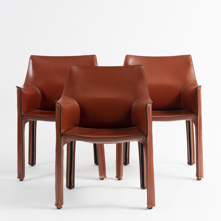 Bild 6 zu Objekt, Ten 'Cab Chairs' - '413', 1979, Mario Bellini, Cassina, Mailand, 163C 339