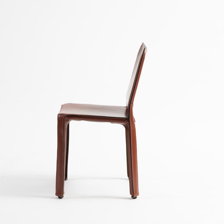 Bild 3 zu Objekt, Vier St&uuml;hle 'Cab 412', 1977, Mario Bellini, Cassina, Mailand, 163C 338