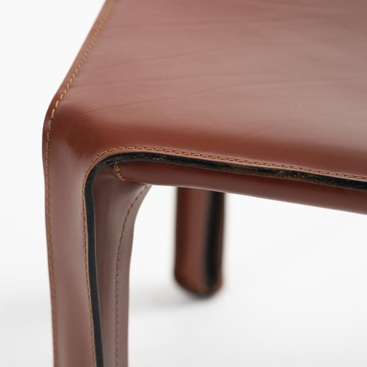 Bild 8 zu Objekt, Vier St&uuml;hle 'Cab 412', 1977, Mario Bellini, Cassina, Mailand, 163C 338