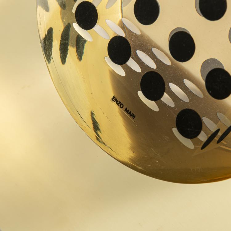 Bild 3 zu Objekt, 'Deformazione ottico-dinamica di un cubo in un cilindro, Serie a punti F', 1959 - 1963, Enzo Mari, Danese, Mailand, 163B 184