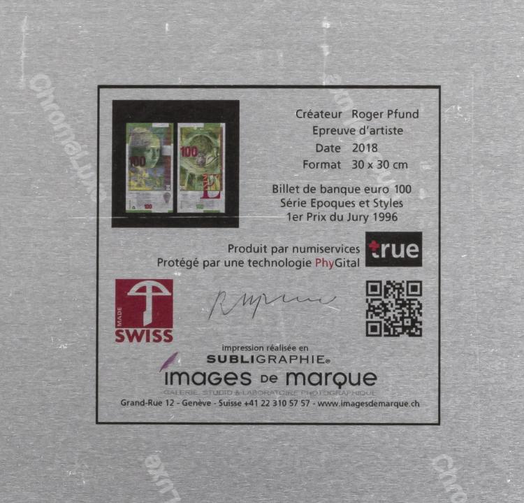 Bild 8 zu Objekt, 'Epoques et Styles' series, Druck 2018, Roger Pfund, Numiservices, 163B 265