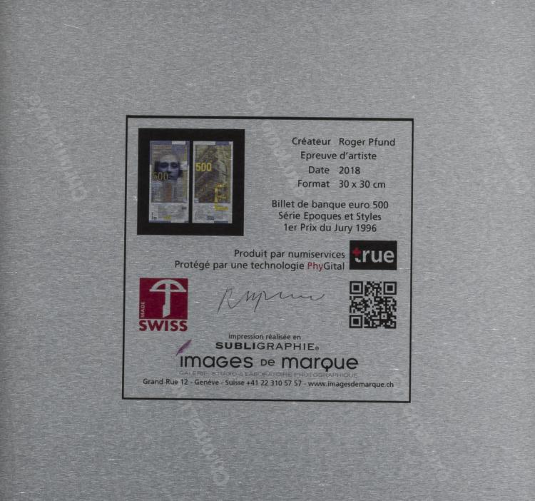 Bild 10 zu Objekt, 'Epoques et Styles' series, Druck 2018, Roger Pfund, Numiservices, 163B 265