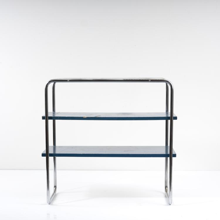 Bild 1 zu Objekt, Regal 'B 22', um 1928, Marcel Breuer (im Stile von), Slezak, Bystřice pod Host&yacute;nem (zugeschrieben), 163A 38