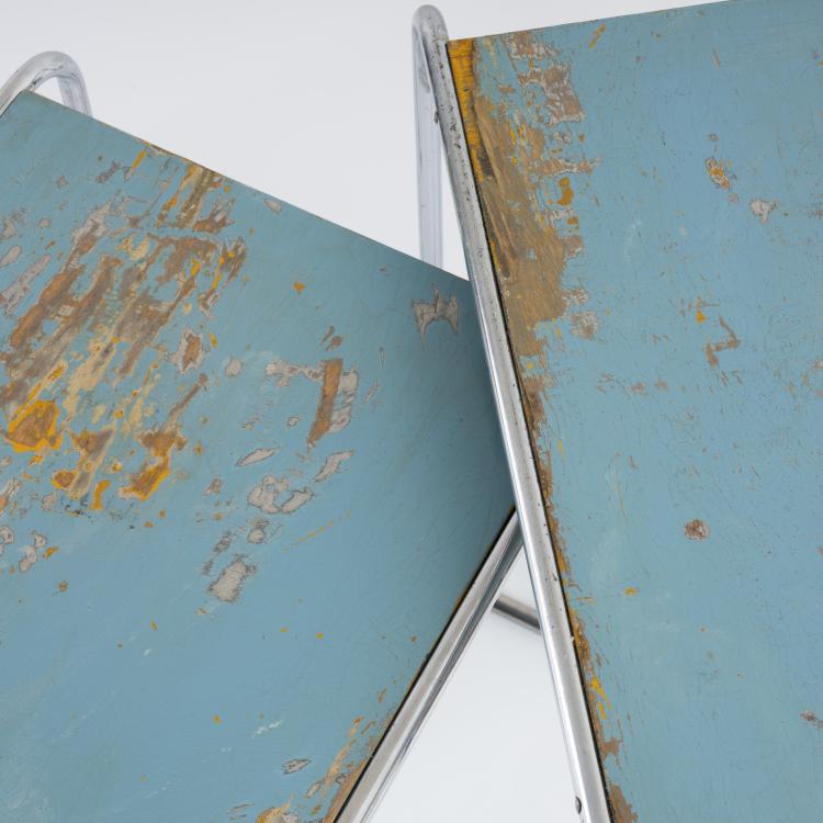 Bild 3 zu Objekt, 4 nesting tables 'B 9', 1925/26, Marcel Breuer, Thonet Mundus, 163A 7