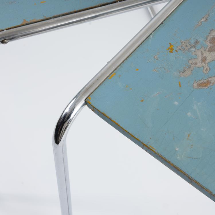 Bild 5 zu Objekt, 4 nesting tables 'B 9', 1925/26, Marcel Breuer, Thonet Mundus, 163A 7