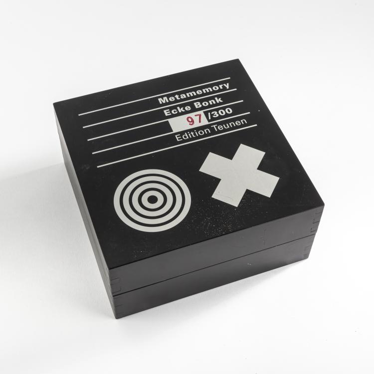 Bild 1 zu Objekt, 'Meta Memory' game, 1993, Ecke Bonk, Edition Teunen, 163B 179
