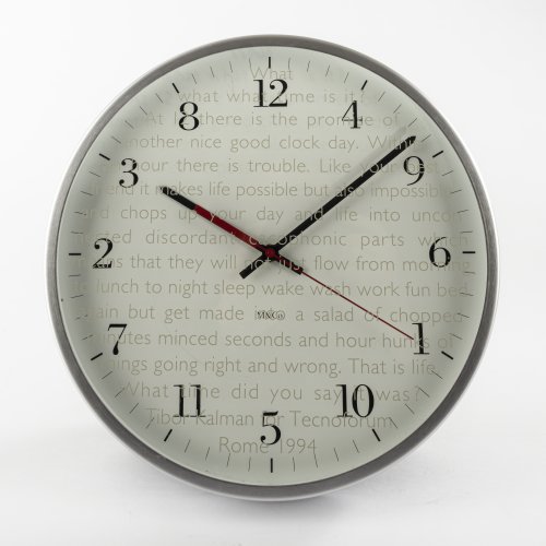 Wall clock, 1993