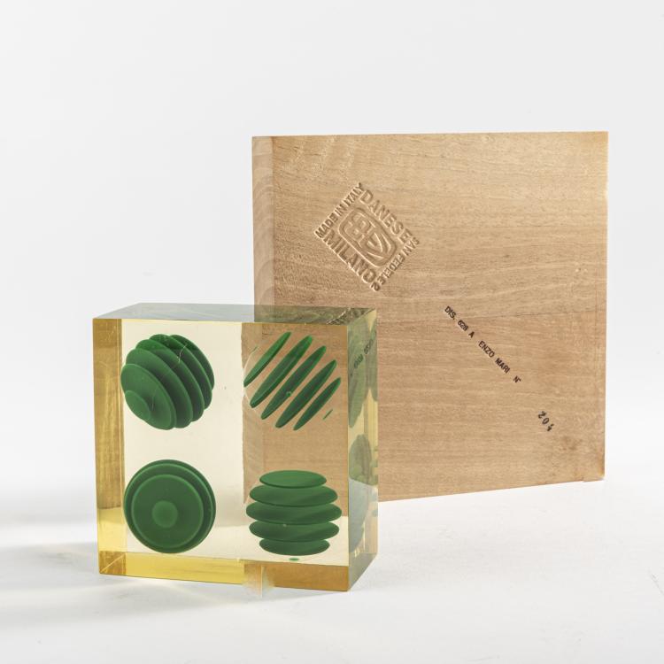 Bild 3 zu Objekt, 'Piastra a quattro sfere' Skulptur, 1963, Enzo Mari, Danese, Mailand, 163B 256