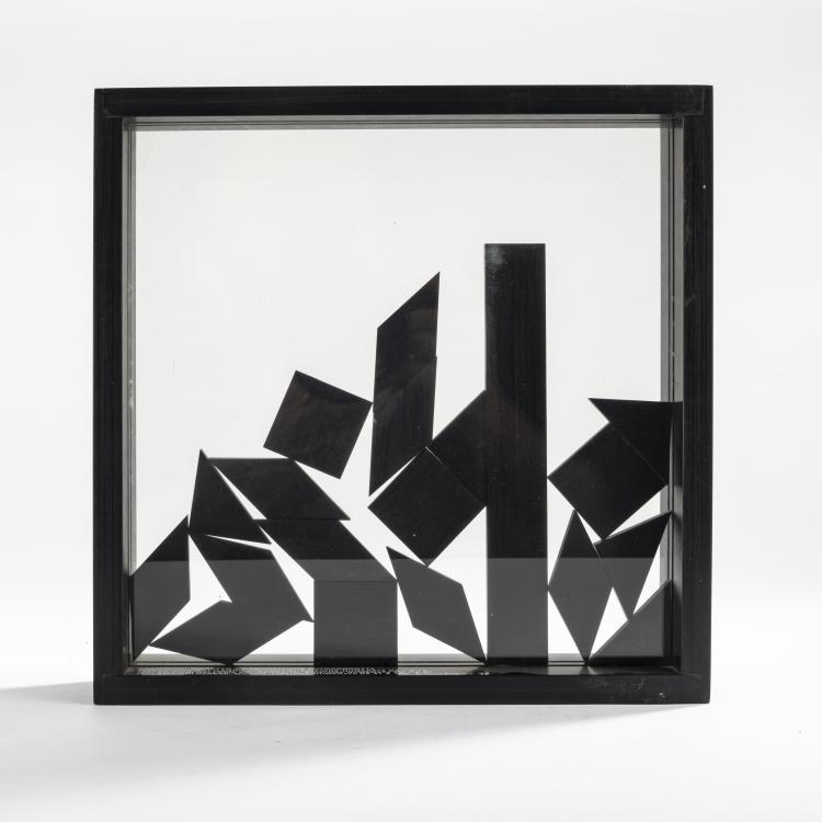 Bild 1 zu Objekt, 'Oggetto a composizione autocondotta' - 'Struttura 495', 1959/1971, Enzo Mari, Danese, Mailand, 163B 183