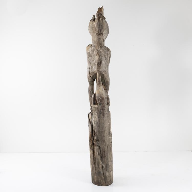 Bild 3 zu Objekt, Skulptur Hampatong mit Sapoedoe Krokodil, 19. Jahrhundert, BUDHAYA, Indonesien, 163B 227