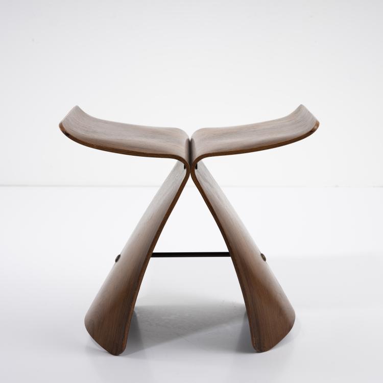 Bild 1 zu Objekt, 'Butterfly' stool, 1954, Sori Yanagi, Tendo Mokko Corp., Tendo Japan, 163B 199