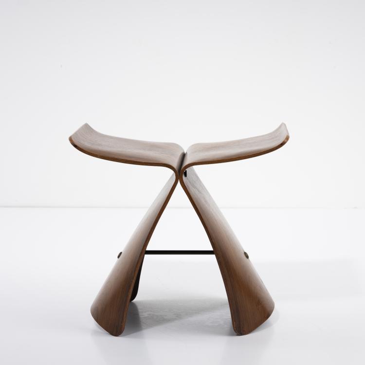 Bild 2 zu Objekt, 'Butterfly' stool, 1954, Sori Yanagi, Tendo Mokko Corp., Tendo Japan, 163B 199