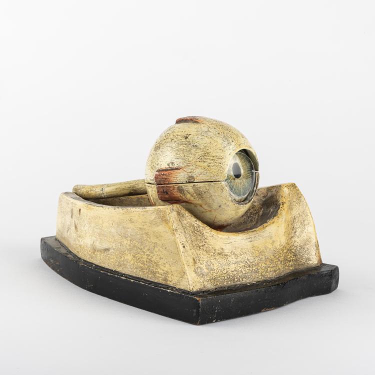 Bild 2 zu Objekt, Anatomical model of the Human Eye, 1900 - 1920, Frankreich (zugeschrieben), 163B 156