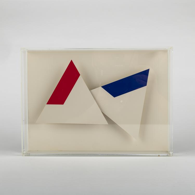 Hauptbild zu Objekt, Kinetic clock image, 1982, Heinz te Laake, 163B 213