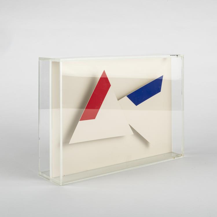 Bild 1 zu Objekt, Kinetic clock image, 1982, Heinz te Laake, 163B 213