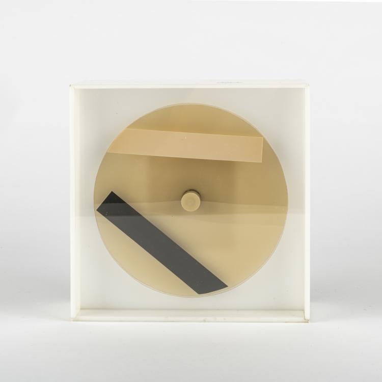 Hauptbild zu Objekt, Kinetic clock image, 1976, Heinz te Laake, 163B 208