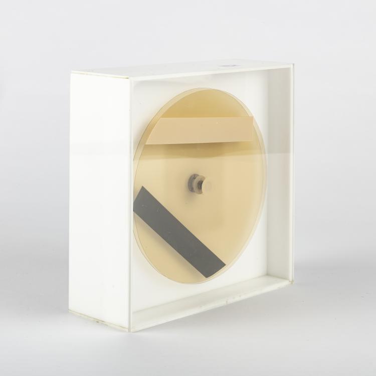 Bild 1 zu Objekt, Kinetic clock image, 1976, Heinz te Laake, 163B 208
