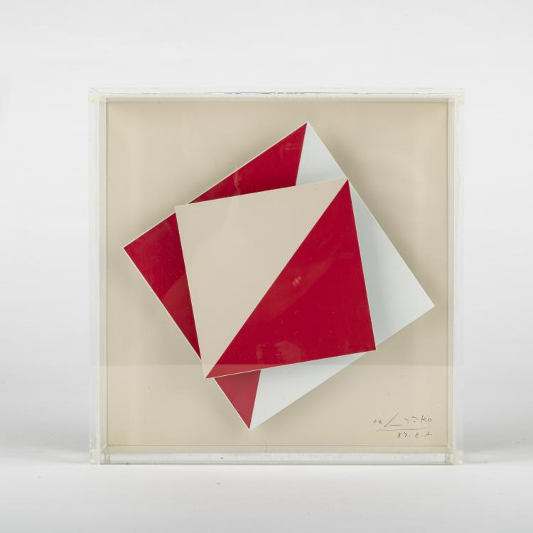 Hauptbild zu Objekt, Kinetic clock image, 1989, Heinz te Laake, 163B 207