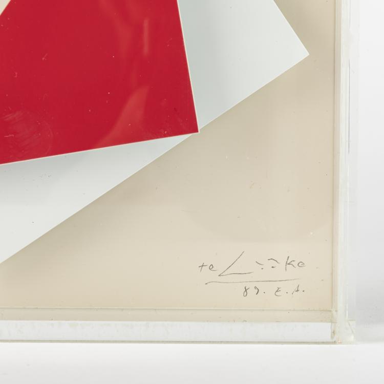 Bild 1 zu Objekt, Kinetic clock image, 1989, Heinz te Laake, 163B 207