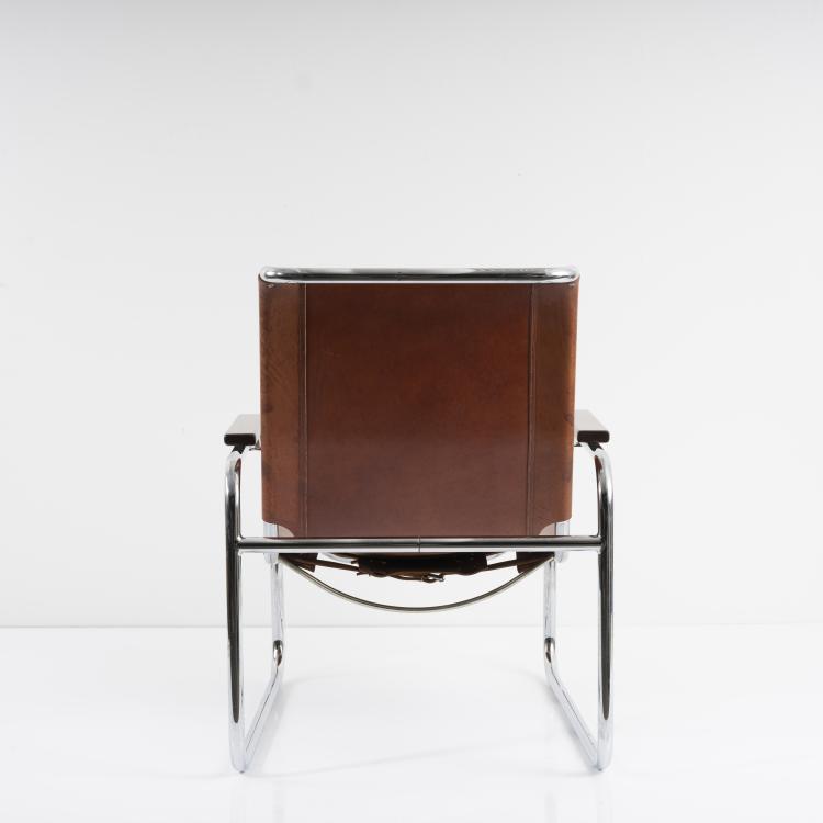 Bild 4 zu Objekt, Armlehnsessel 'B-35', 1928/29, Marcel Breuer, Thonet, Frankenberg, 163A 10