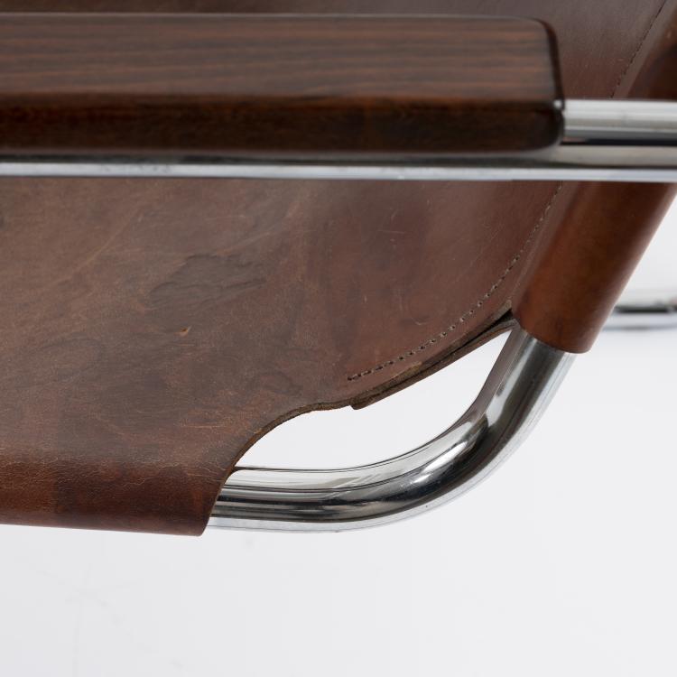 Bild 7 zu Objekt, Armlehnsessel 'B-35', 1928/29, Marcel Breuer, Thonet, Frankenberg, 163A 10