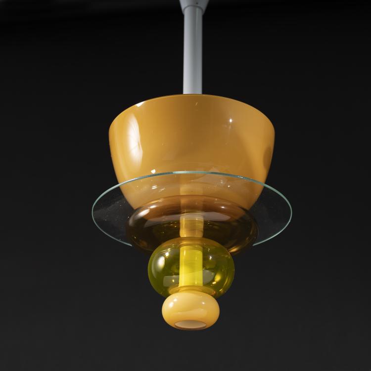 Bild 2 zu Objekt, 'Firenze' ceiling light, 1994, Ettore Sottsass, Venini & C., Murano, 163C 354