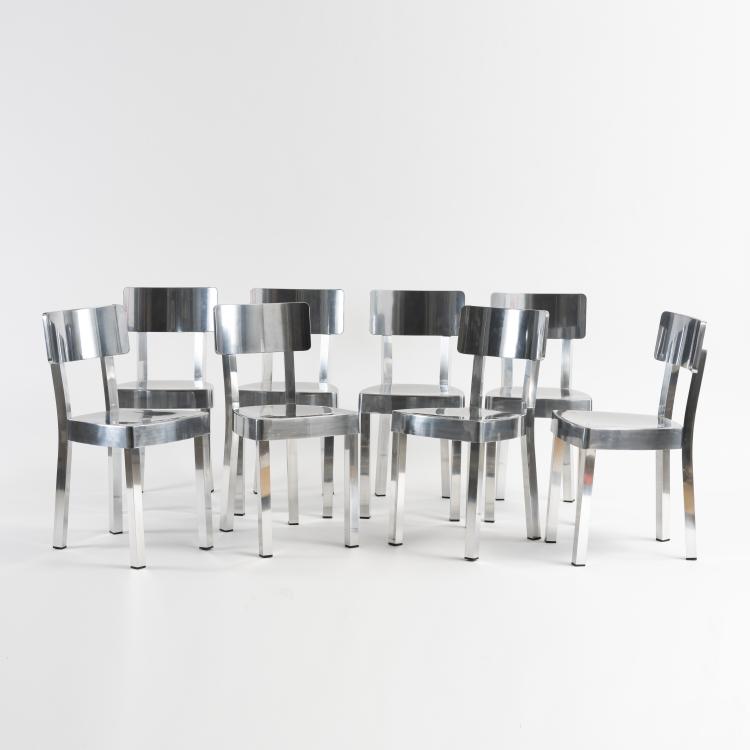Hauptbild zu Objekt, 8 'InOut 23 IN' chairs, c. 2000, Paola Navone, Gervasoni, Pavia di Udine, 163C 352