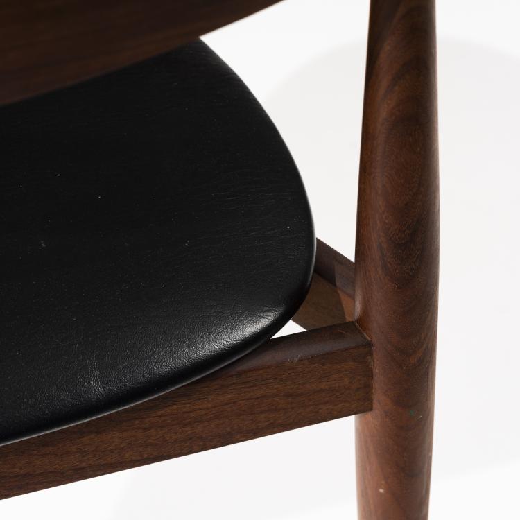 Bild 8 zu Objekt, Tisch mit vier St&uuml;hlen, 1962, Hans Olsen, Frem R&oslash;jle M&oslash;belfabrik, 163C 492