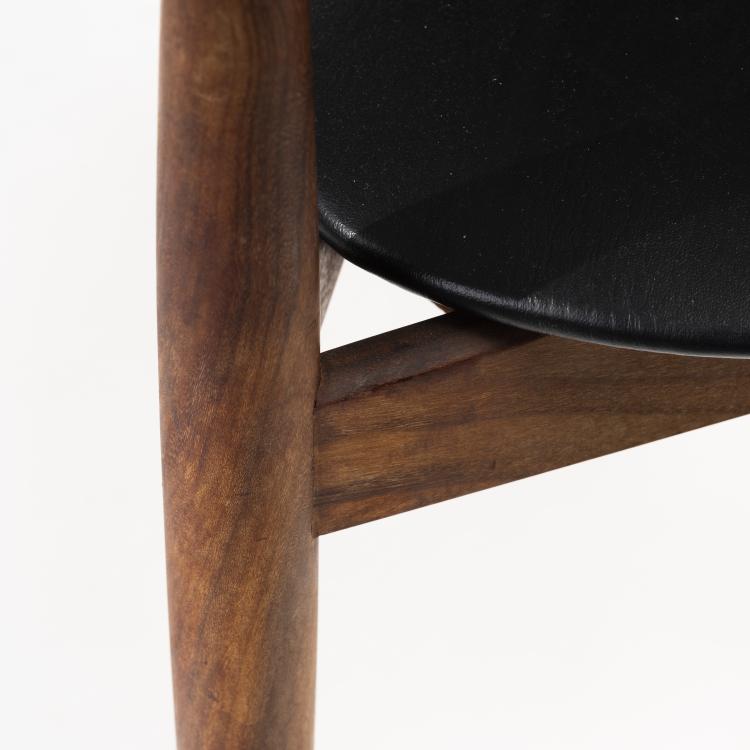 Bild 10 zu Objekt, Tisch mit vier St&uuml;hlen, 1962, Hans Olsen, Frem R&oslash;jle M&oslash;belfabrik, 163C 492