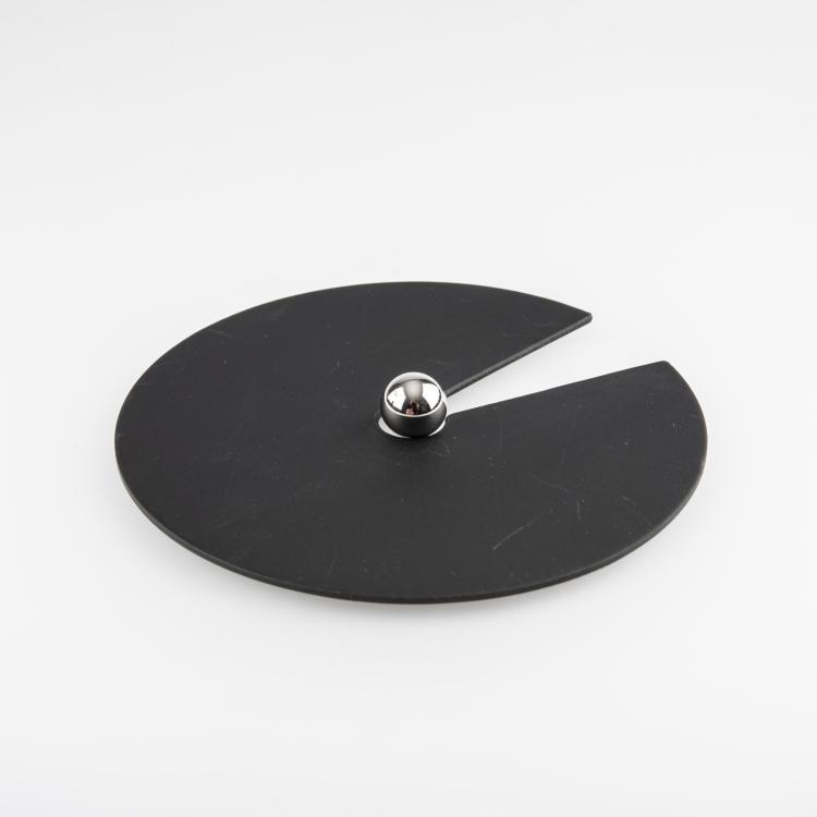 Bild 1 zu Objekt, Disc-Brosche mit Kugel, 1985, Herman Hermsen, 163E 826