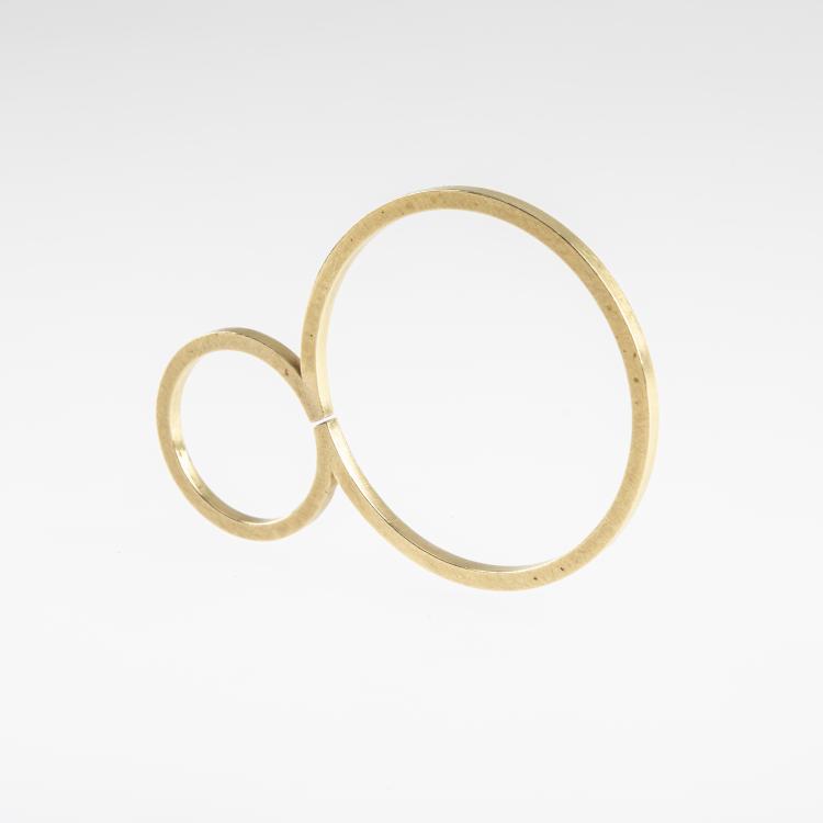 Hauptbild zu Objekt, Ring 'Doublering', 1989, Herman Hermsen, 163E 814