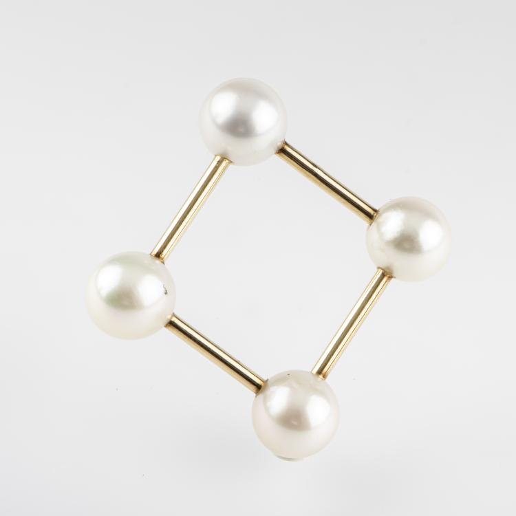 Hauptbild zu Objekt, Perlenring, 1989, Herman Hermsen, 163E 796