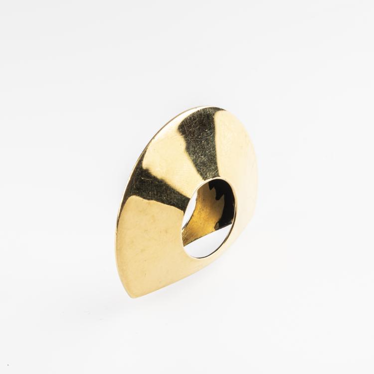 Bild 1 zu Objekt, Ring aus der Serie 'Kegelschnitte', 1986, Herman Hermsen, 163E 816