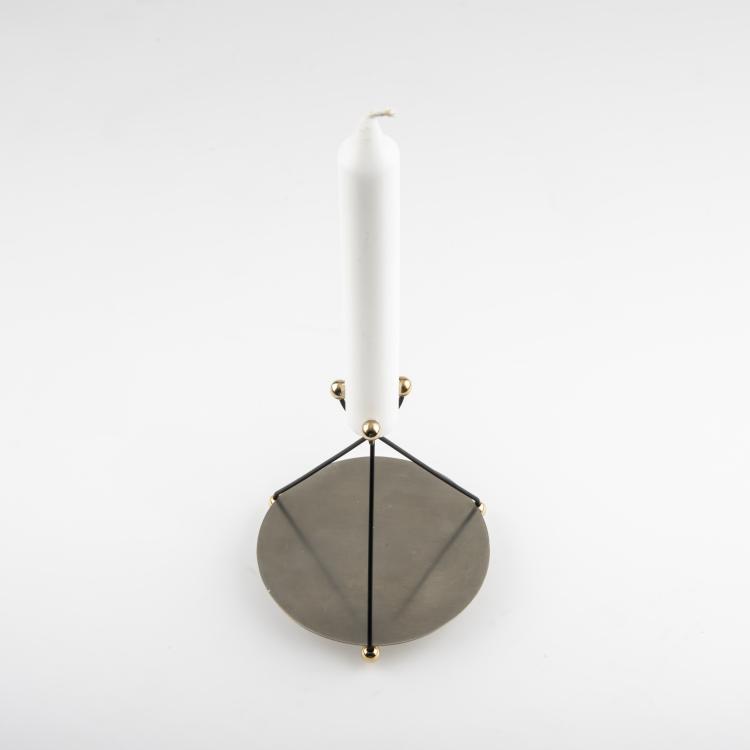Bild 1 zu Objekt, Kerzenst&auml;nder 'Chanoukia' f&uuml;r eine Kerze, 1988, Herman Hermsen, 163E 904
