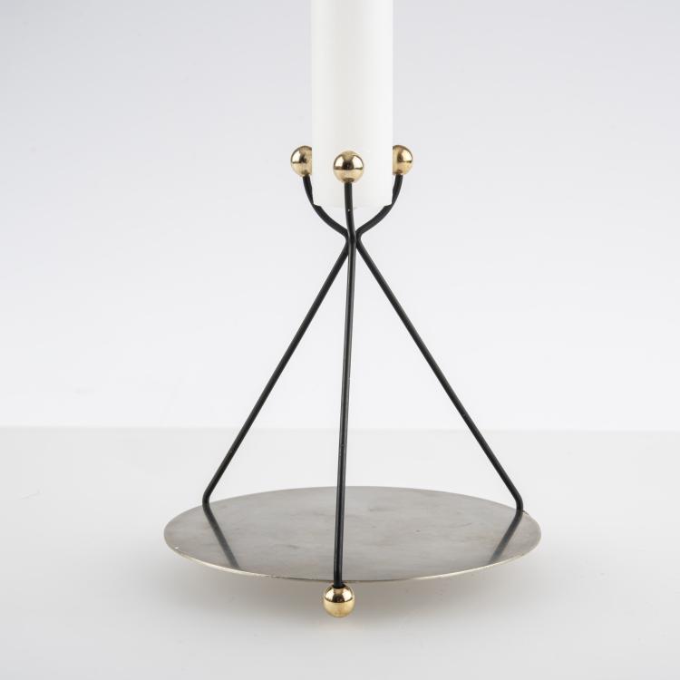Bild 2 zu Objekt, Kerzenst&auml;nder 'Chanoukia' f&uuml;r eine Kerze, 1988, Herman Hermsen, 163E 904