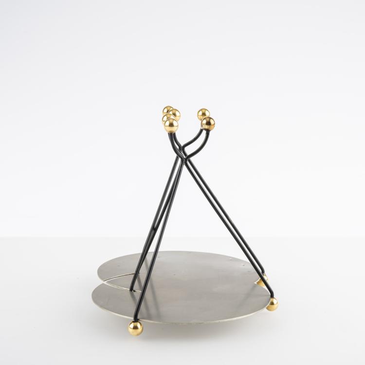 Bild 2 zu Objekt, Kerzenst&auml;nder 'Chanoukia' f&uuml;r zwei Kerzen, 1988, Herman Hermsen, 163E 905