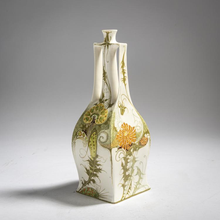 Bild 3 zu Objekt, Henkelvase, 1904, Jacobus Willem van Rossum, Rozenburg, Den Haag, 162C 513