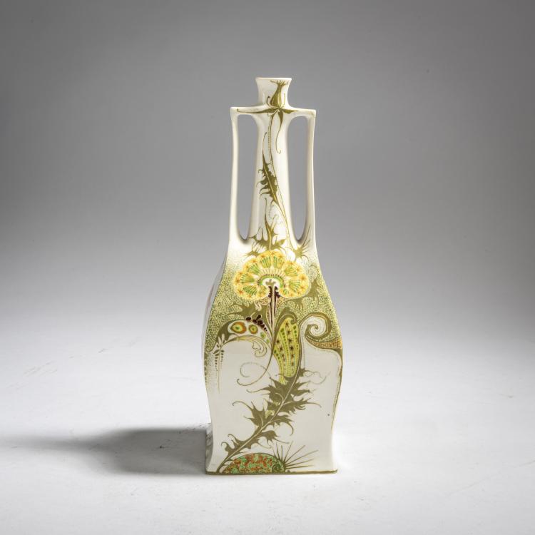 Bild 4 zu Objekt, Henkelvase, 1904, Jacobus Willem van Rossum, Rozenburg, Den Haag, 162C 513