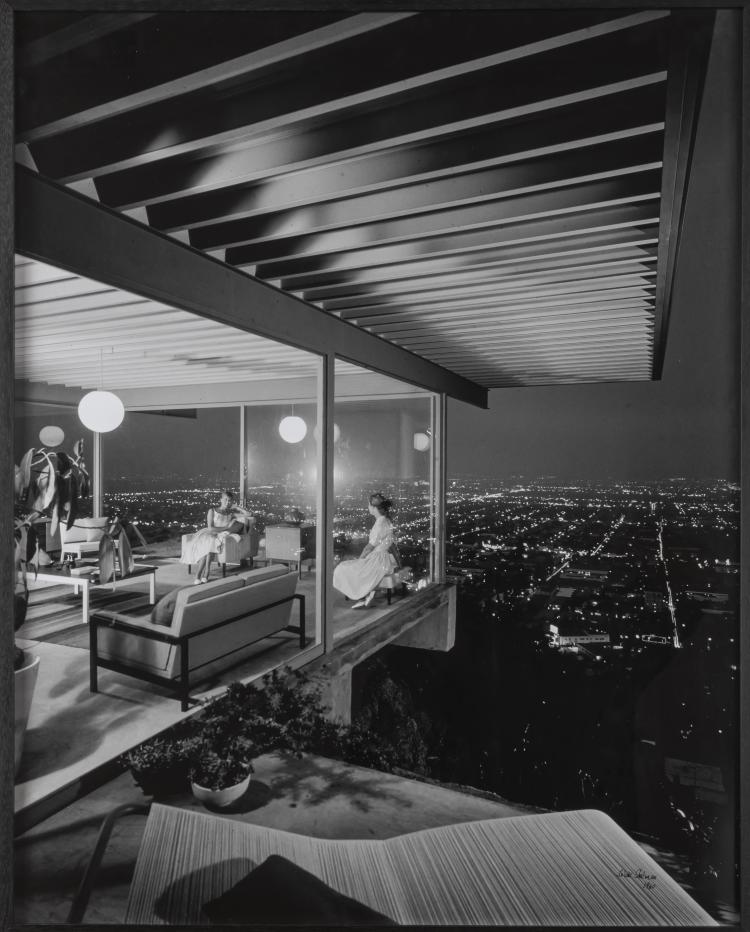 Hauptbild zu Objekt, 'Pierre Koenig, Case Study House #22' Los Angeles, California, 1960, Julius Shulman, 163D 606