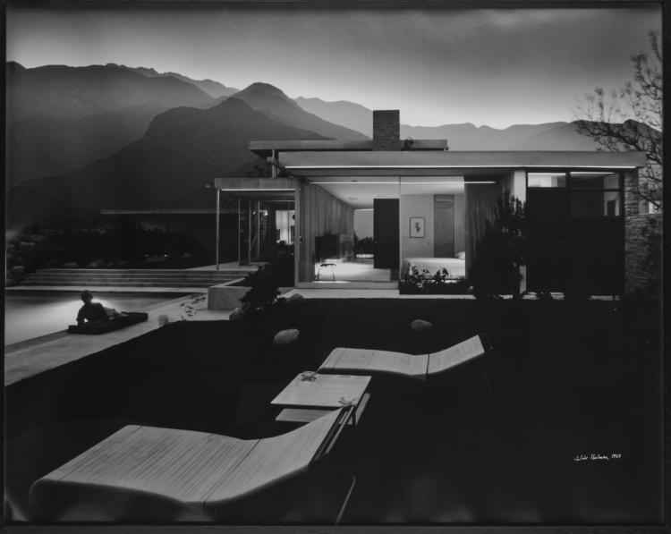 Hauptbild zu Objekt, 'Richard Neutra, Kaufman House' Palm Springs, California, 1947, Julius Shulman, 163D 605