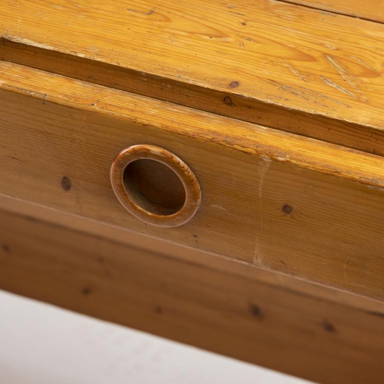 Bild 3 zu Objekt, Schreib- / Schminktisch 'Les Arcs', um 1968, Charlotte Perriand, Frankreich, 163C 418