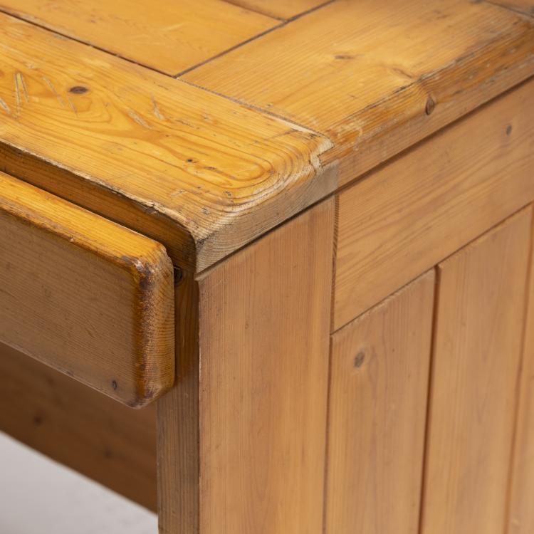 Bild 4 zu Objekt, Schreib- / Schminktisch 'Les Arcs', um 1968, Charlotte Perriand, Frankreich, 163C 418