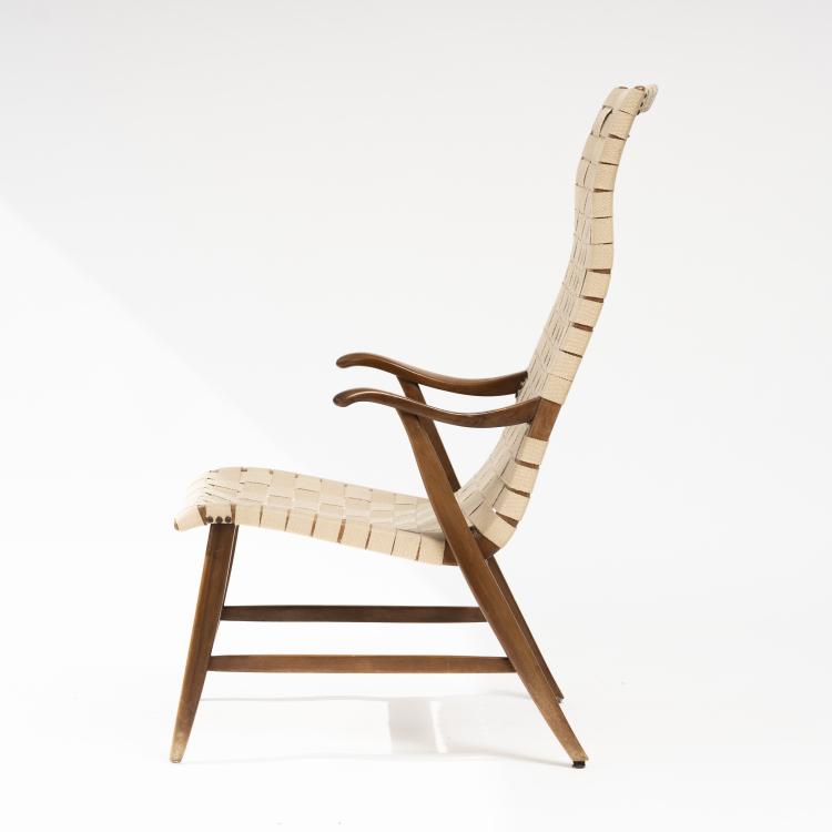 Bild 2 zu Objekt, Armchair, 1940s, Elias Svedberg (attributed), NK M&ouml;bler, Stockholm (zugeschrieben), 163C 463
