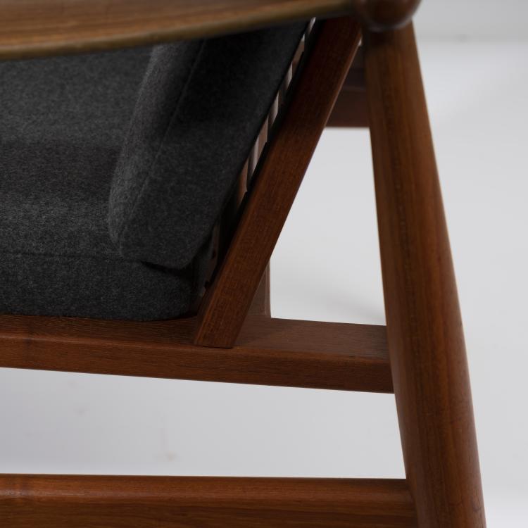 Bild 1 zu Objekt, Zwei Armlehnsessel 'Spade chair', 1953, Finn Juhl, France & S&oslash;n, Kopenhagen., 163C 471