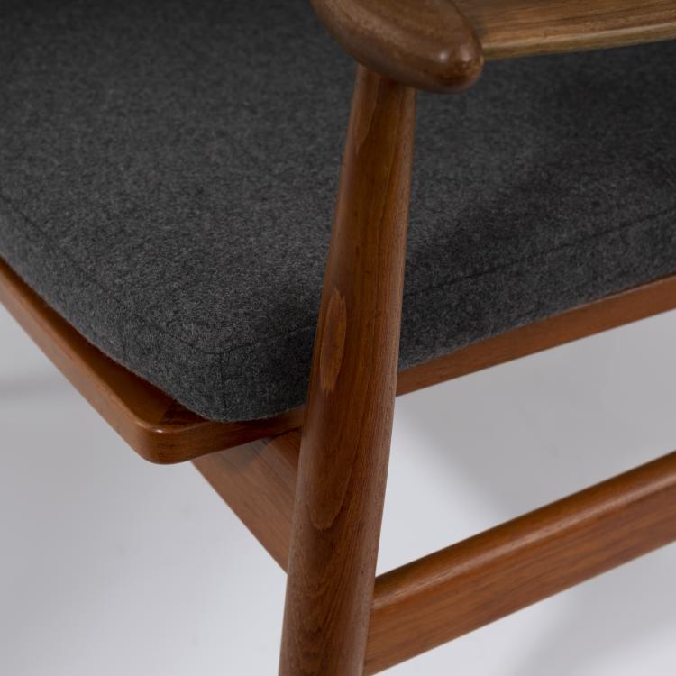 Bild 8 zu Objekt, Zwei Armlehnsessel 'Spade chair', 1953, Finn Juhl, France & S&oslash;n, Kopenhagen., 163C 471