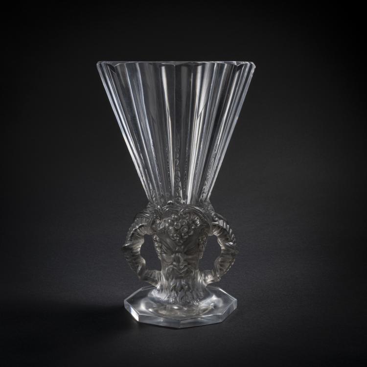 Hauptbild zu Objekt, Vase 'Faune', 1931, Ren&eacute; Lalique, Lalique, Wingen-sur-Moder, 162A 31