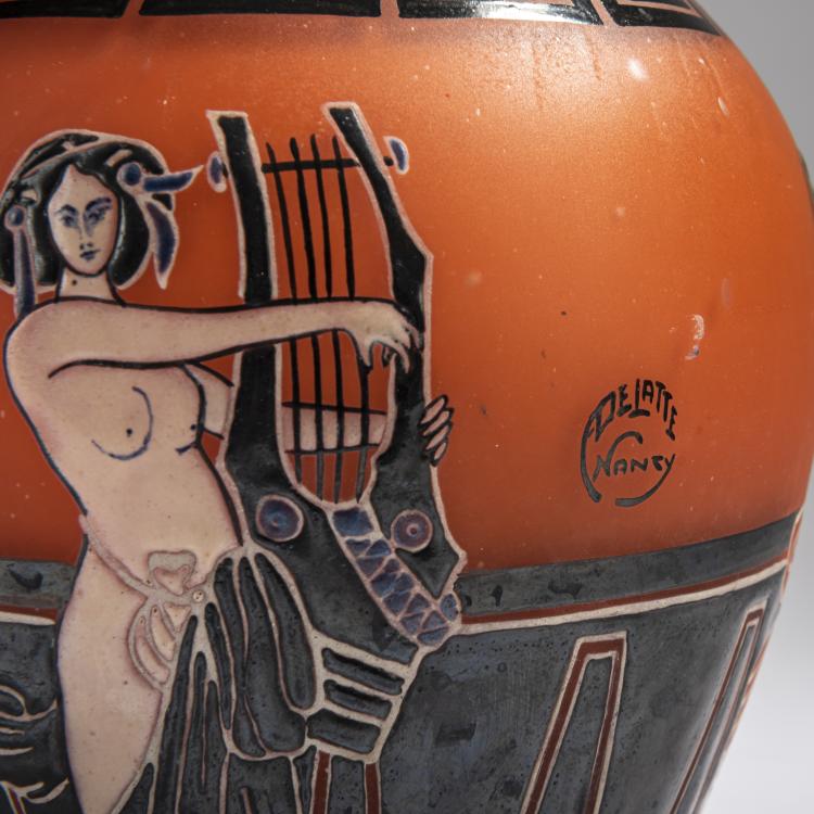 Bild 3 zu Objekt, Vase, 1920s, Delatte, Andr&eacute;, Nancy, 162B 136